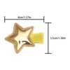 Acessórios de Cabelo Estrela Brilhante de Natal, Doces Estrelas de Cinco Pontas para Meninas, Acessórios de Cabelo com Atmosfera Natalina para Meninas