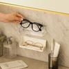 Estante Grande para Guardar Vasos Escurriendo Montado en la Pared No Perforado Gafas de Sol para Miopía Exhibidor de Pared Estante para Guardar Gafas de Sol