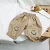 Pantalones Casuales de Otoño Estilo Coreano para Niños 2022 Niños y Niñas Pantalones Harem de Algodón Lino Ropa Infantil Ropa Cómoda de Algodón para Bebés