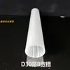 Accesorios para tubo LED caja de luz de pared publicidad iluminación de 320 grados con ranura para tarjeta tubo guía de luz equipo de entretenimiento tubo de luz redondo blanco lechoso