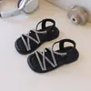 Sandalias para Niñas, Elegantes Zapatos de Princesa con Pedrería para Niñas, Nuevo Modelo de Verano 2026 para Bebés, Sandalias de Playa Infantiles de Suela Suave