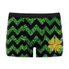 Roupa Íntima Masculina Série São Patrício Europeia e Americana Transfronteiriça Boxer Brief Casual Masculino com Estampa Digital 3D
