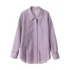 376 # Remate Chicven Camisa Delgada Elegante de Longitud Media con Mangas Largas Protectora del Sol