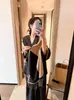 Bufanda de hilo transfronteriza europea y americana con letra H, moderna y a la moda, cálida y gruesa, con borlas largas, chal de doble cara y calentador de cuello