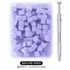 Esponja de Tofu Cuadrada Mini Herramienta para Uñas con Gradiente Esponja para Difuminar Rubor Bolígrafo Complementario
