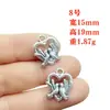 Comercio transfronterizo 2025 símbolo musical corona cereza colgante pulsera DIY pendientes collar colgante joyería al por mayor