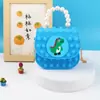 Bolso Bandolera Vanguardia para Hombro Niños Bandolera Bolso de Mano Perla Burbuja Bolso Bandolera de Silicona para Hombro Bolso Gelatina