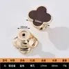 26 Modelos Nuevos Estética de la Dinastía Song China Tiradores Pintura a Tinta Estilo Vintage Tiradores Empotrados para Puertas de Gabinete Par de Tiradores de Trébol de Cuatro Hojas