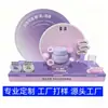 Suporte de Exibição de Acrílico para Cosméticos Marca Beauty Suporte de Mesa para Exibição Loja de Produtos para Cuidados com a Pele Suporte de Exibição Promocional Mesa de Exibição