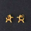 Colgante Chapado en Oro Estilo Antiguo para Atraer Riqueza y Bendiciones, Pulsera de Joyería Creativa Hecha a Mano Estilo Chino de Nicho