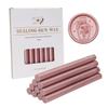 Fabricante Direto Selos de Cera em Bastão Embalados, 10 Peças por Caixa, Cores Mistas e Cores Únicas, Carimbos de Selo de Cera, Selo de Cera para Cartas Atacado