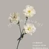 Flores Artificiales, Peonías Ricas de Tres Cabezas Flores de Seda, Decoración de Boda, Accesorios para Fotografía, Arreglos Florales, Venta al por Mayor de Flores Falsas Transfronteriza