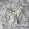 Pantaletas de Malla Transpirable Sin Costuras de Modal, Braguitas Transparentes Sexys de Encaje Bordado para Mujer, Pantaletas de Encaje