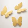 Gancho de Latón Sólido Luz de Lujo Dormitorio Entrada Colgador de Ropa Gancho Individual Trasero de Puerta Colgante de Pared Decoración de Pared Gancho de Mariposa Distintivo Pared