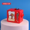 Máquina de Animación de Flip Book Creativa Libro de Respuestas Llavero con Texto Inspirador Colgante para Estudiante Colgante para Bolso Pequeño Regalo