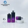 Em estoque atacado frasco quadrado de vidro líquido frasco conta-gotas para óleos essenciais 15/30/50ml frasco de essência de semente de peixe dourado