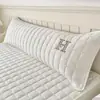Funda de almohada larga acolchada anti-saliva anti-aceite para el cabello doble funda de almohada pareja tira larga funda de almohada integrada resistente a la suciedad especial para núcleo de almohada