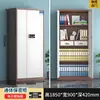 Gabinete de seguridad con huella dactilar engrosado, caja fuerte, gabinete metálico para documentos, gabinete bajo de archivo de oficina con cerradura de contraseña electrónica