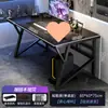 Mesa de Computador Branca Mesa de Jogos para Desktop Conjunto de Mesa e Cadeira para Home Office Mesa Simples para Quarto Estudo Escrita