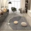 Tapete de Sala de Estar Ins Estilo Creme Luxo Acessível Quarto de Luxo Sala de Estudo Sofá Moderno Mesa de Centro Cobertor Mesa de Cabeceira Tapete de Chão