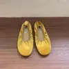 Zapatos de Salón de Terciopelo con Lazo Plegado Estilo Retro Francés para Mujer 2026 Otoño Invierno Nuevo Estilo Estilo de Noche Zapatos de Ballet Mocasines