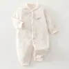 Roupas infantis Anyang, roupas de bebê para primavera, outono e inverno, macacão de algodão fino 40g, macacão unissex para bebê, adequado para usar em ambientes internos