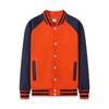 Chaqueta de Béisbol Delgada de Primavera y Otoño con Logo, Sudadera con Cuello Alto, Ropa de Trabajo para Grupo, Chaqueta Cardigan, Uniforme Escolar, Uniforme de Clase, Personalización de Moda