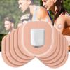 Adesivo esportivo para homens e mulheres, absorvente de suor, respirável, antiderrapante, adesivo para fixação de sonda de sensor, autoadesivo, adesivo adesivo anti-queda