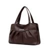 Bolso para Mujer de Mediana Edad 2020 Nueva Moda Bolso Pequeño de Cuero Suave Bolso de Mano para Mujer Bolso de Mano para Viajes OL para Madre