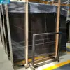 Lajes de Mármore Natural, Amostra Disponível: 15*15 Travertino em Branco, Preto, Cinza, Marrom, Tons Escuros e Claros para Móveis, Tampos de Mesa de Jantar e Revestimento de Parede