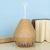 Humidificador creativo USB de gotas de agua de niebla con grano de madera, suministro de fabricantes de máquina de aromaterapia, regalos con LOGO