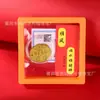 Oro Puro 999 Edición Año del Caballo Princesa Buena Suerte Pegatina para Teléfono Móvil Caja de Regalo Buena Suerte Atrae Riqueza Lámina de Oro Venta al por Mayor