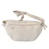 2026 Verano Nuevo Transfronterizo Alto Valor Elegante Bolso Cruzado Casual Chic Color Sólido Simple Ligero Bolso de Cintura Bolso de Hombro