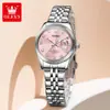 Dropshipping Reloj de Mujer Olevs Reloj de Moda de Gama Alta No Luminoso Resistente al Agua Reloj de Cuarzo