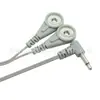 Fios de Condução para Instrumento de Terapia Snap-on Original Personalizado em Ângulo Reto 2,5 mm Áudio para 4,0 Snap Therapy Line Um para Dois