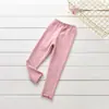 2026 Ropa de Comercio Exterior Primavera y Otoño Leggings con Volantes para Niños Pantalones Largos de Algodón Estilo Coreano para Bebés Pantalones para Niñas
