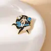 Broches de Dibujos Animados Más Vendidos Transfronterizos, Serie Genial de Ballena Astronauta, Insignias Estilo Botella a la Deriva, Accesorios Personalizados, Medallas