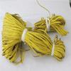 Venta al por mayor 4MM 5MM Banda Elástica Plana Dorada/Plateada/Oro Claro Cuerda de Embalaje Liga para el Cabello Cordón Elástico