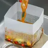 Saco Coador Drenante para Cozinha Restos de Comida Saco de Lixo Saco Plástico Saco Drenante Separação de Folhas de Chá Saco de Filtração Único