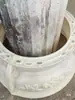Modelo de Fundición de Cemento de Columna Romana, Pasamanos de Escalera, Pedestal de Piedra, Molde de Base de Columna, Cabezal de Columna de Plástico Redondo Liso Construcción