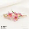 Nuevo Pasador de Flores de Amazon, Pinza de Garra de Tulipán de Alta Gama y Exquisita, Pinza de Tiburón de Girasol Estilo Coreano, Accesorio Grande para el Cabello