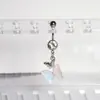 Clavo de Ombligo de Mariposa Nuevo Color Papel de Concha Anillo de Ombligo Venta Caliente Transfronteriza Fabricante Directo de Joyería para Piercing Amazon
