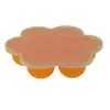 Forma de Gelo de Silicone Pequena com 7 Cubos e Tampa Caixa de Comida para Bebê Caixa de Armazenamento de Comida para Crianças Selada Recipiente para Frescos Congelamento Rápido