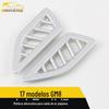 Adequado para 17 GM8 pequena saída de ar quadro decorativo GM8 painel de instrumentos de controle central ar condicionado saída de ar adesivo de lantejoulas