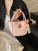 Bolso de Mano de Moda Bolso Cubo Bolso Cruzado para el Trabajo Nuevo Simple de Moda para Mujer Elegante Versátil Casual Bolso de Dama