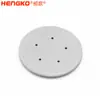 Hengge Filtro de Bloque Sinterizado de Metal en Polvo Sinterizado de Polvo Grueso Espesado de Alto Flujo Anti-Oxidación Micro Filtro de Titanio
