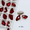 Pedras de Strass para Unhas Dongzhou Cristal em Formato de Machado 9x14 Strass de Vidro de Alta Qualidade, Strass de Formato Irregular, Decorações para Nail Art, Strass Dongzhou em Formato de Machado