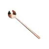 Cuchara pequeña de encaje de acero inoxidable 304, cuchara para remover café de acero inoxidable, cuchara para alimentar niños, cuchara para postre de restaurante, cuchara de regalo para nido de pájaro