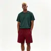 Shorts masculinos de comércio exterior, tamanho europeu, shorts esportivos de malha de secagem rápida, impressão de logotipo personalizada disponível