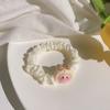 Liga de goma de flor pequeña para niños y niñas, Diadema para bebé, Diadema para niña pequeña, Banda para el cabello, Cuerda para el cabello, Accesorios para el cabello, Diadema